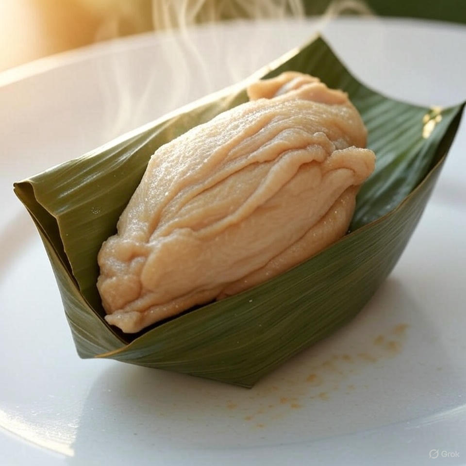 Đùi Gà Hấp Lá Chuối